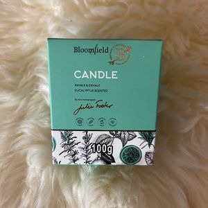 Bloomfield eucalyptus soy candle aromatherapy